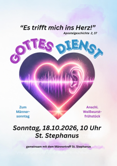 Gottesdienst zum Männersonntag