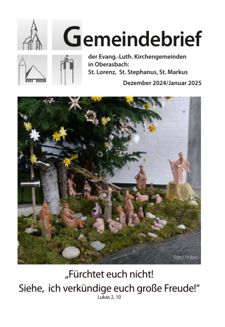 Titelbild Gemeindebrief Dez 24